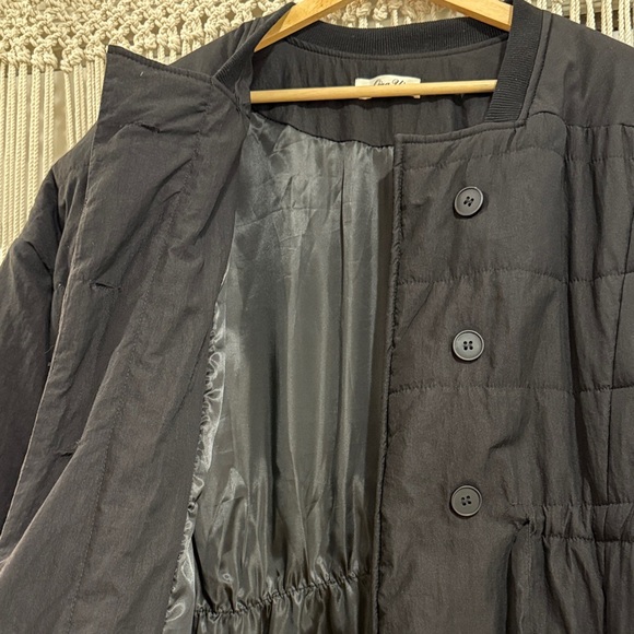 Qing Yi Boutique Women's Black Puffer Coat - Picture 7 of 11